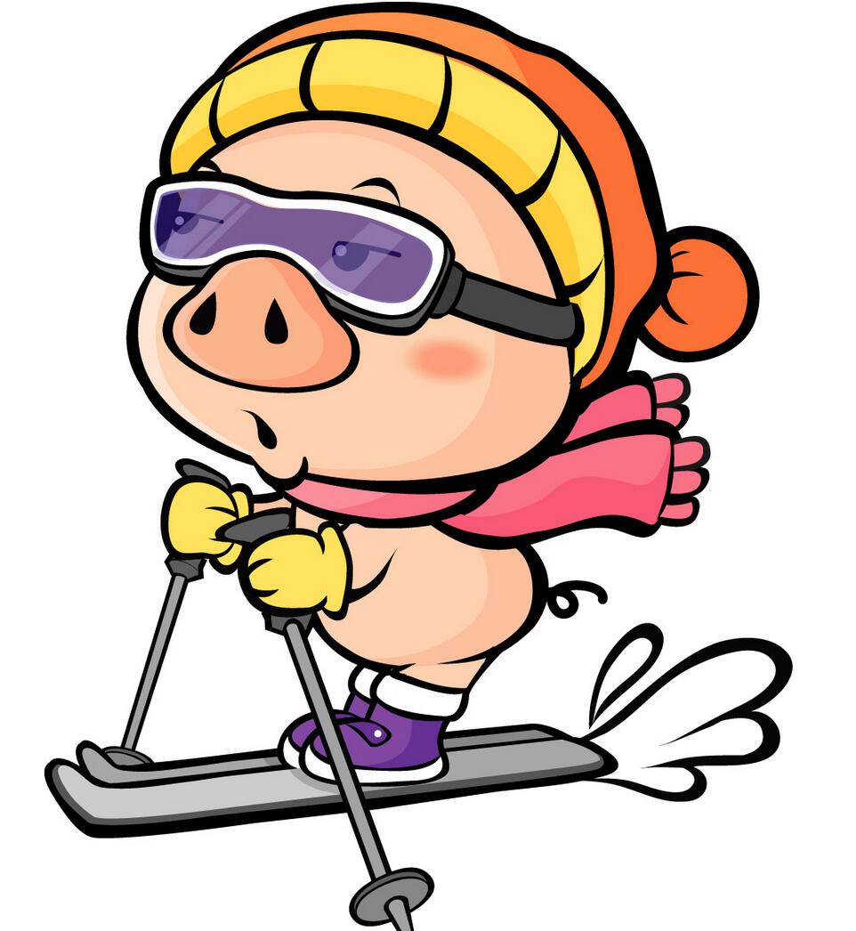 猪图片大全可爱图片：猪的图片卡通可爱