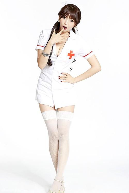 韩版护士服图片