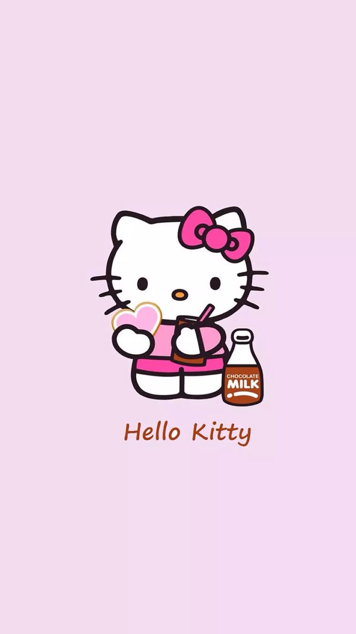 kitty猫图片简笔画 hellokitty图片粉色