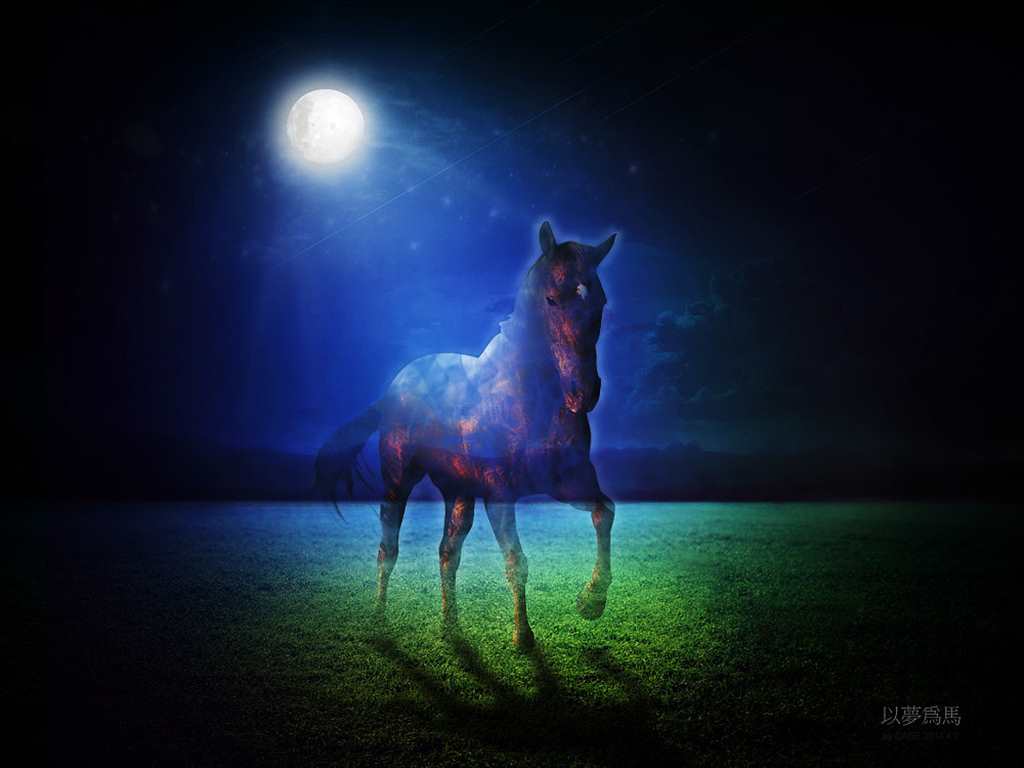 星辰大海以梦为马#动物#月亮#二次元#手绘#卡通