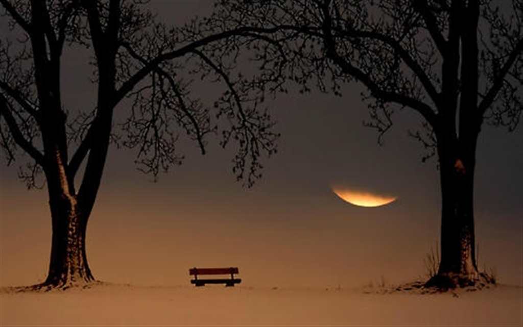孤独伤感绝望意境图#小清新#月亮