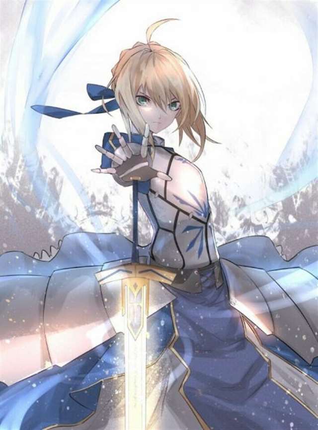 fate/zero fate/staynight saber p站 pixiv 动漫 壁纸 头像