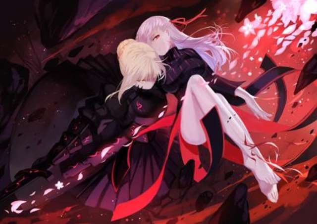 fate/zero fate/staynight saber p站 pixiv 动漫 壁纸 头像