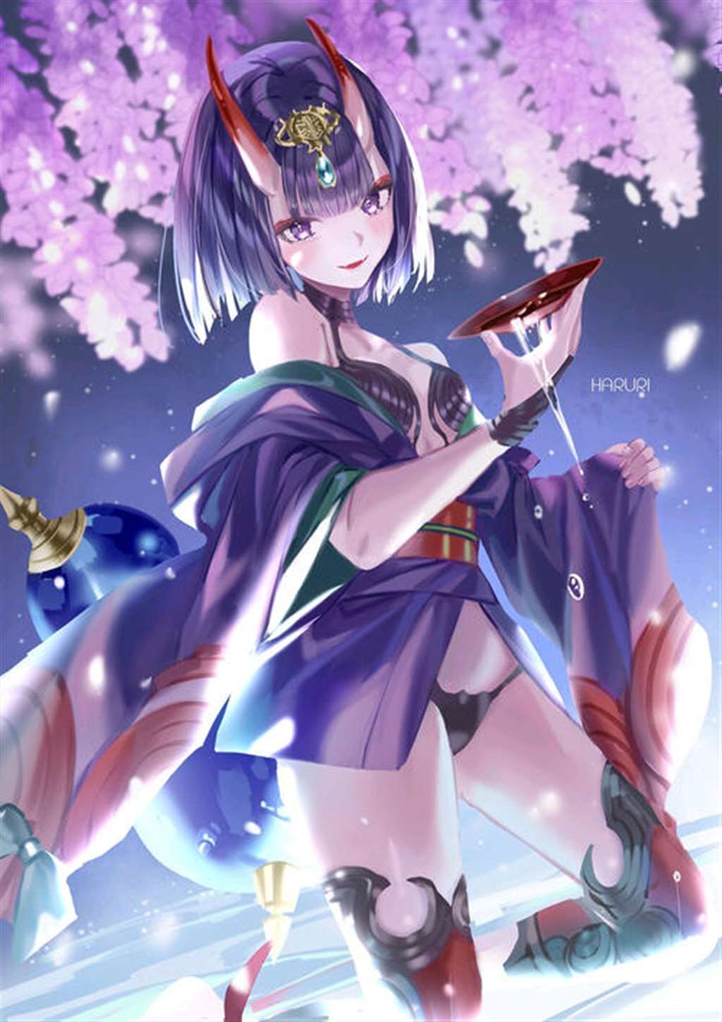  fgo 酒吞童子画师 haruri p站id=14772638