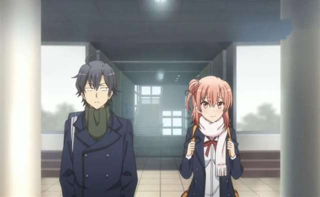 《我的青春恋爱物语果然有问题》以大老师告白雪之下雪乃