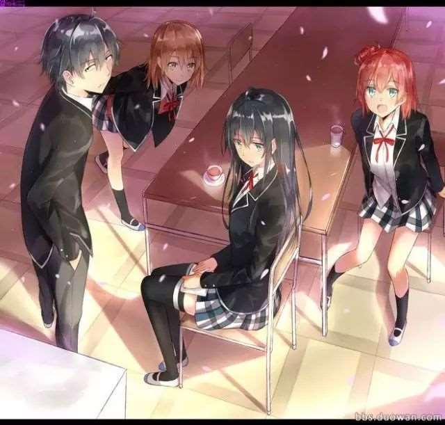 《春物》:深夜读春物男主角比企谷八幡的名言