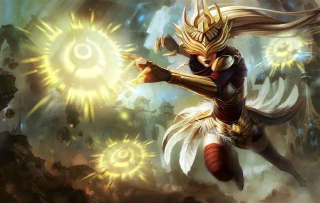 【英雄联盟原画壁纸】暗黑元首 辛德拉