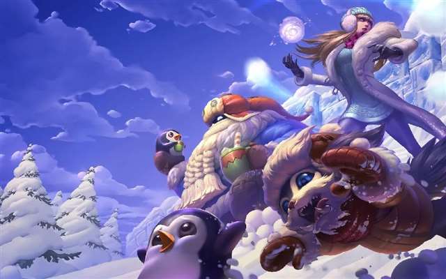 【英雄联盟原画壁纸】暗黑元首 辛德拉