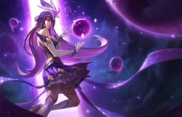 【英雄联盟原画壁纸】暗黑元首 辛德拉