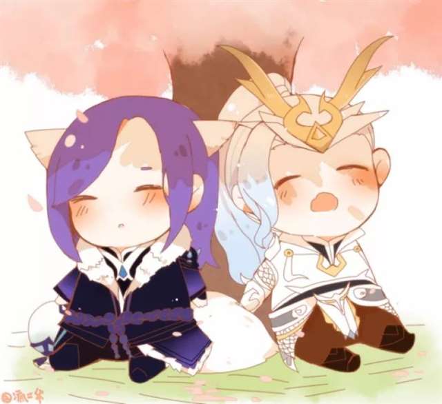 王者歪传 韩信X李白Q版