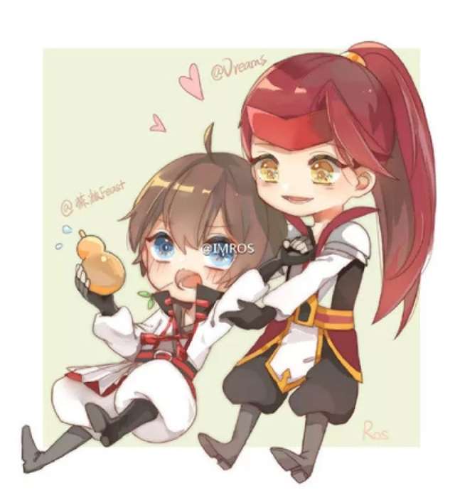 王者歪传 韩信X李白Q版