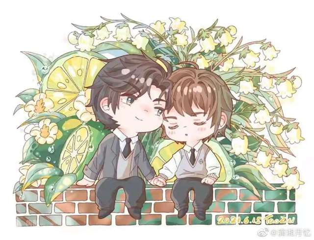 原耽配图 我喜欢你的信息素 路星辞&段嘉衍