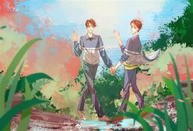 原耽 这题超纲了 壁纸 邵湛&许盛