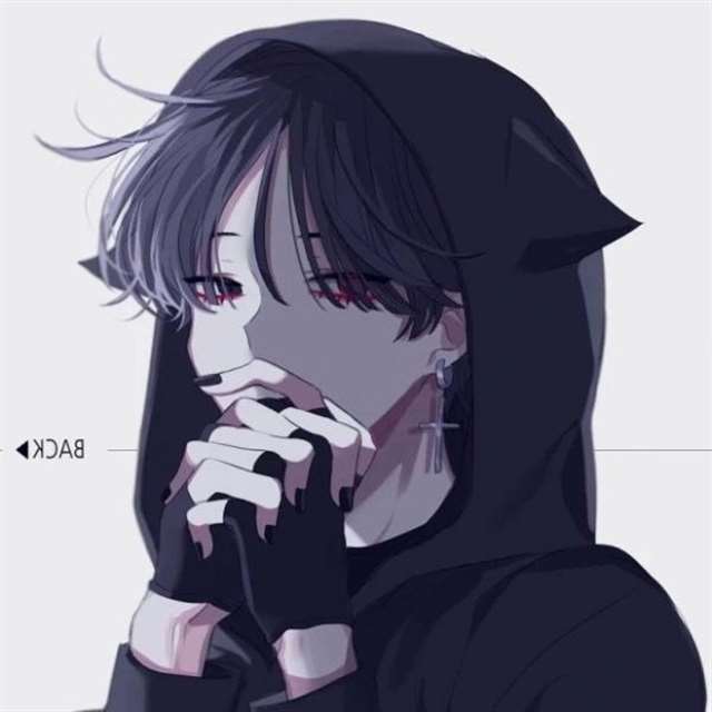 冷酷少年卡通动漫图片