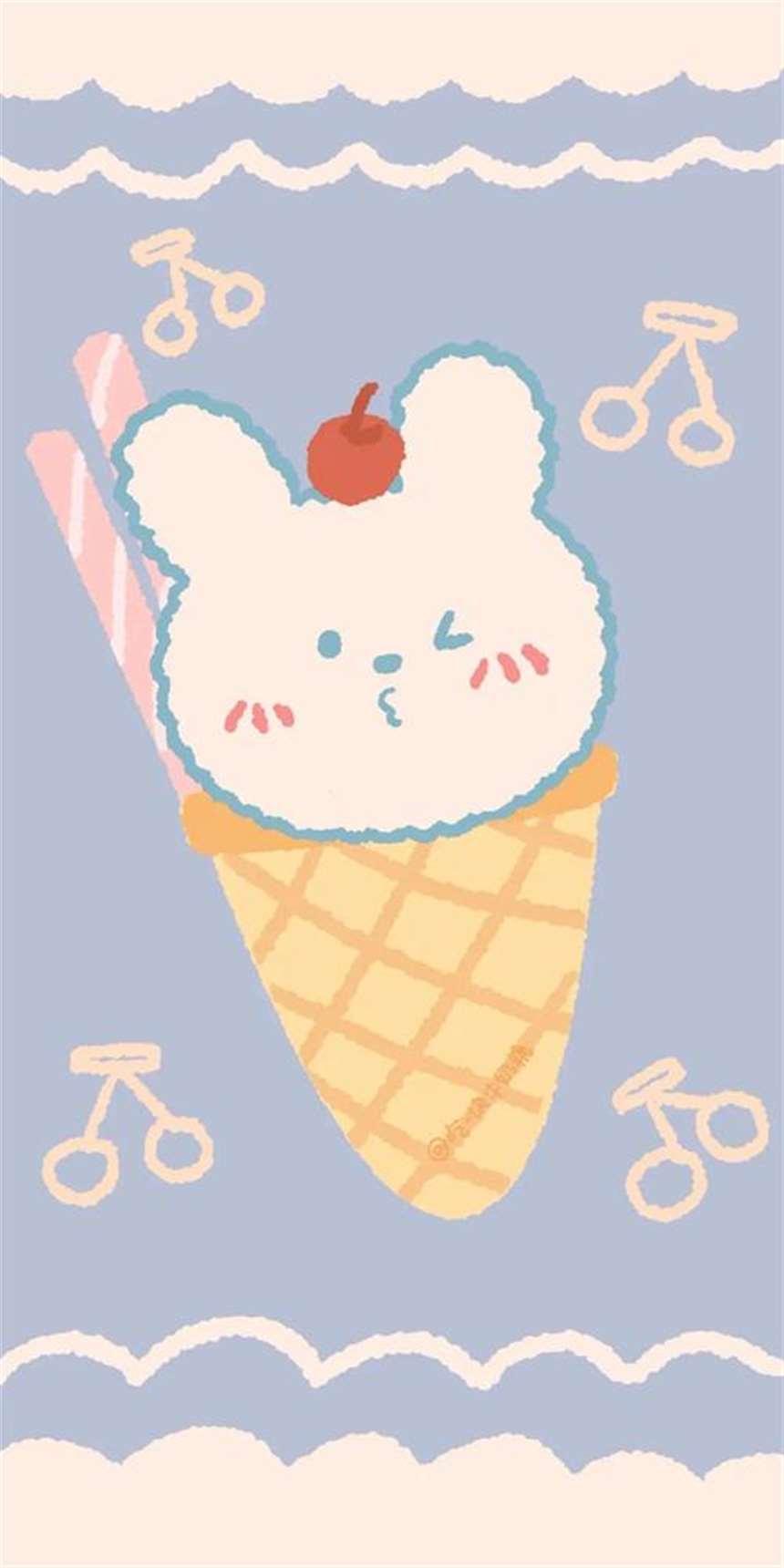 软软家族 壁纸 头像 超可爱 毛茸茸熊熊 兔兔 少女心壁纸