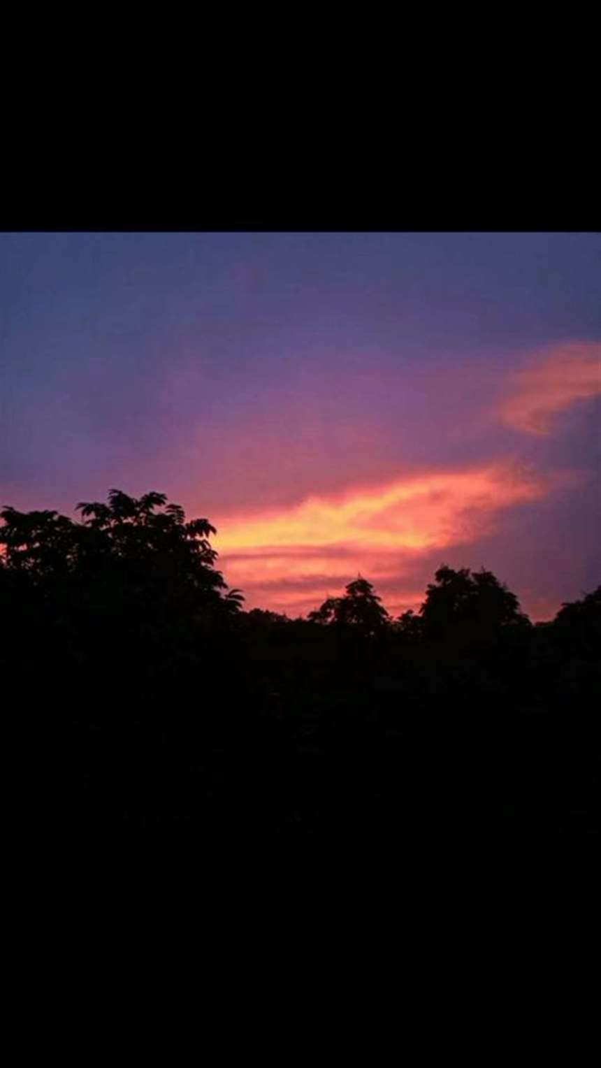 抖音挑战: 落日