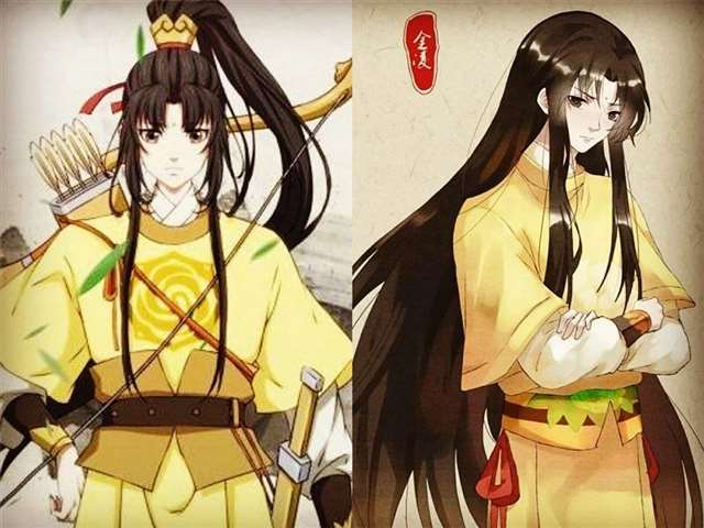 江澄散下头发被蓝 江澄不小心扯掉蓝涣的抹额