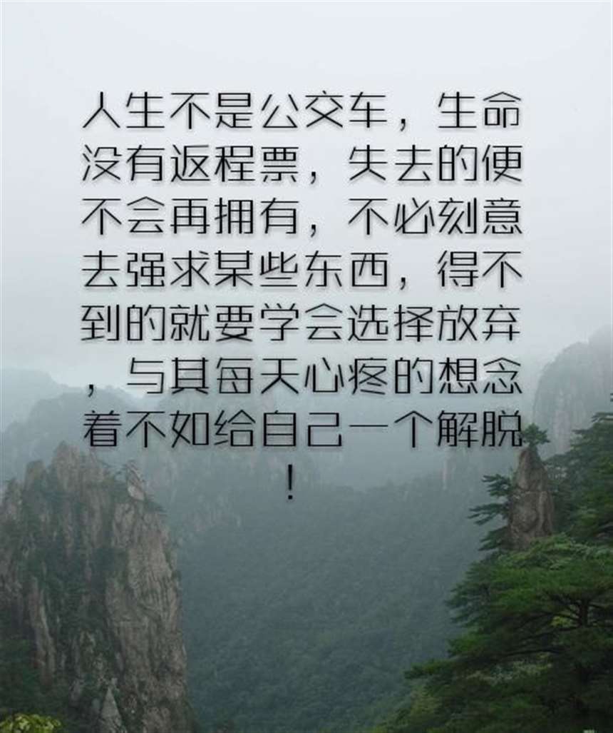 有得必有失,有失必有得 得失相伴才是人生