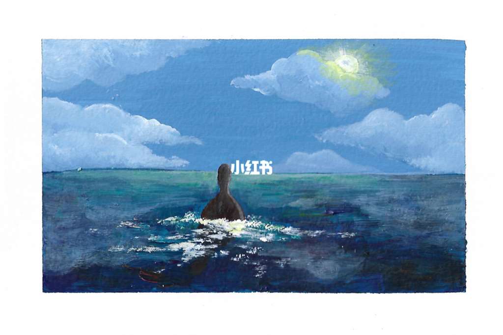 想找个地方躲起来_插画_文化_绘画