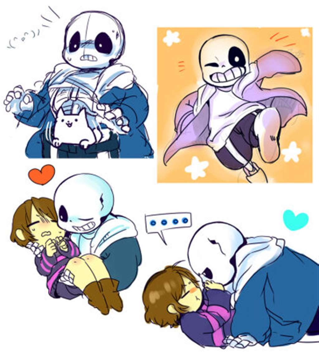 undertale18chara rlue34精美人物图包 (sans&chara篇)