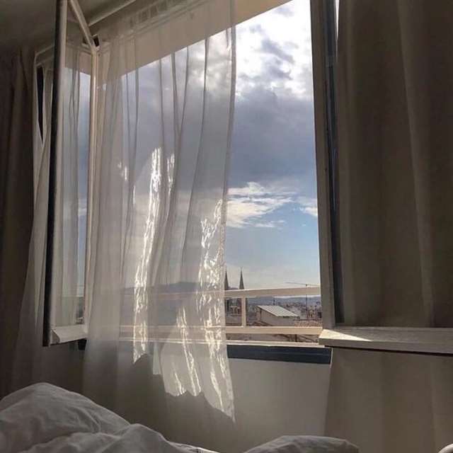 桌面 壁纸 背景 窗海 天空 简约 ins风