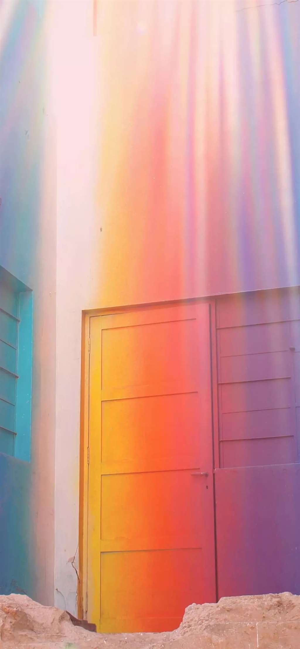 壁纸丨唯美彩虹壁纸丨看见彩虹会有好事发生