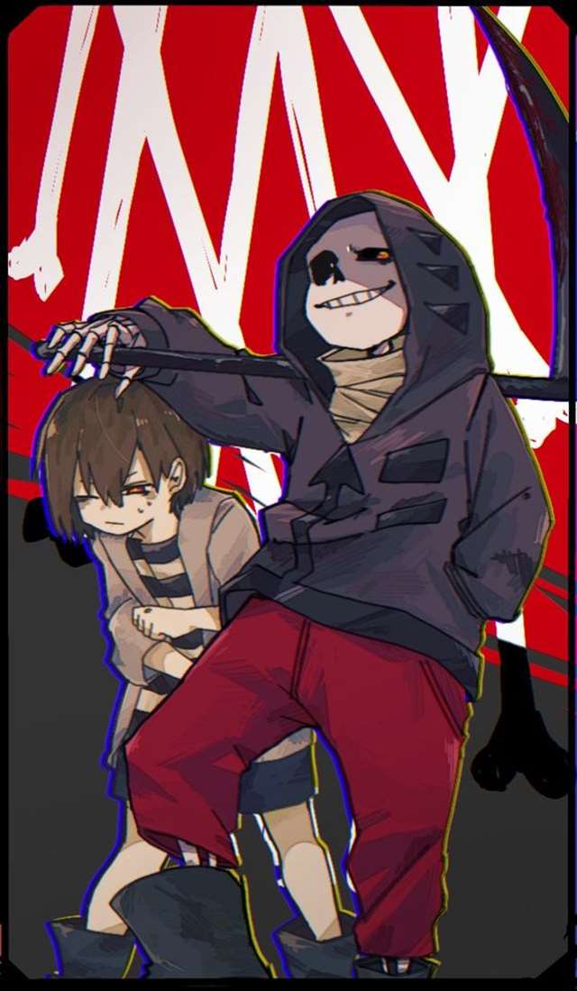 【undertale】传说之下精美人物图包 (画师:ぽんみがつよい篇)