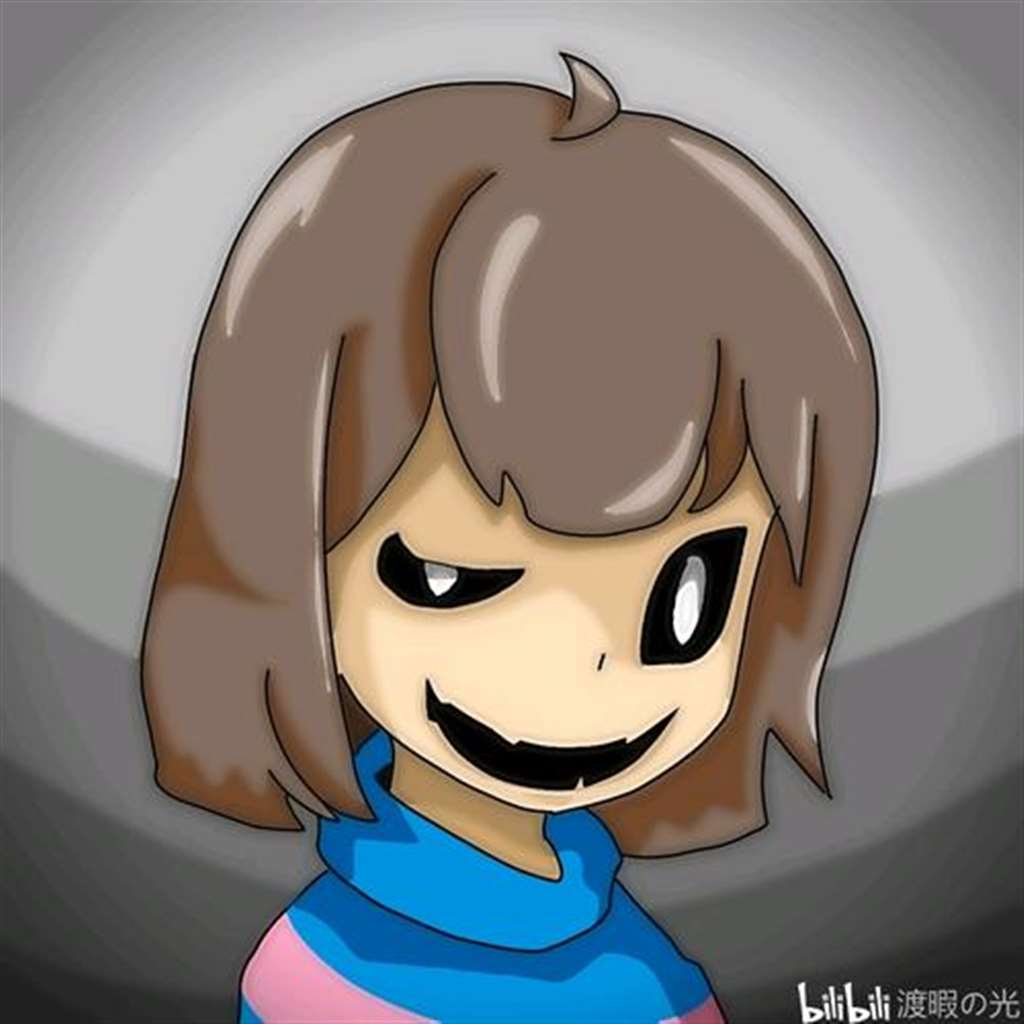 被gaster鬼上身的frisk