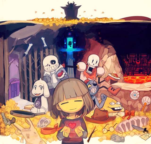 undertale frisk 小羊的一些美图!