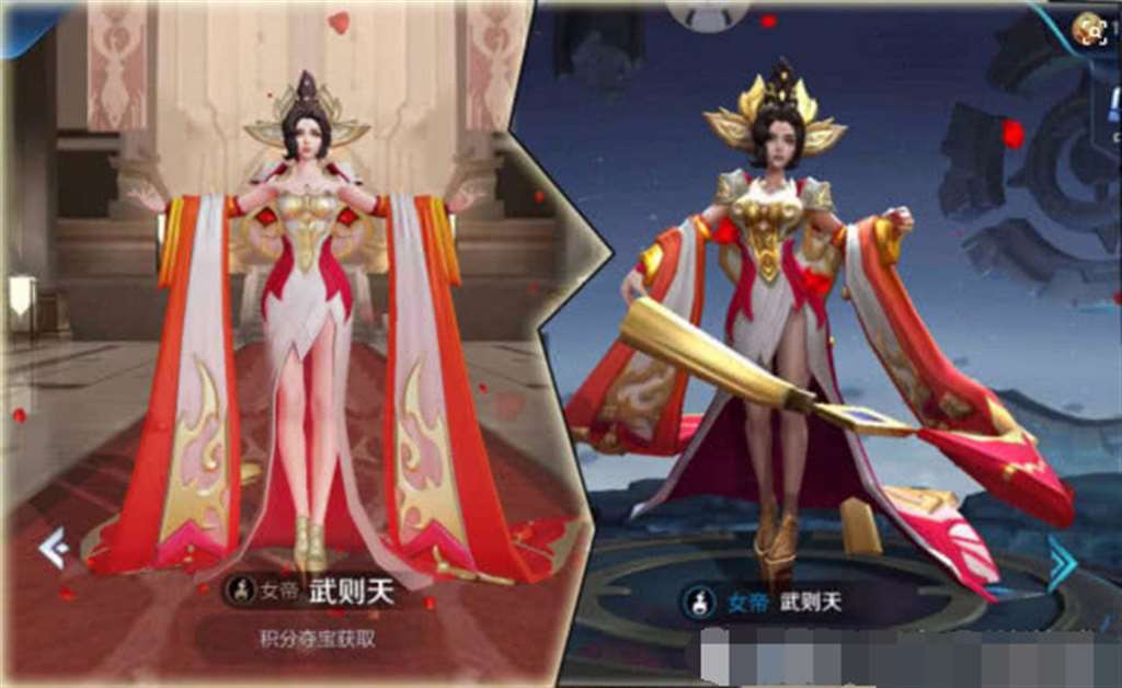 王者荣耀武则天去掉碍眼的布原画壁纸图片,霸气外露,还不快来