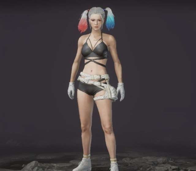 pubg黑色泳衣如何