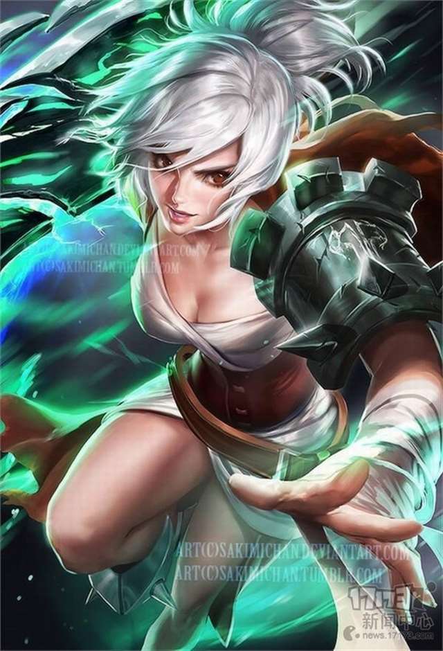 性感不失妩媚 女插画师笔下的lol角色欣赏