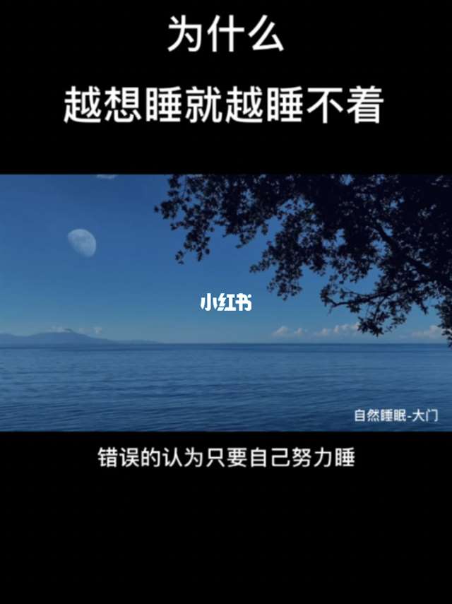 失眠越想睡就越清醒自然放松为所当为