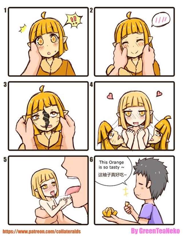 把日常生活用品拟人化后污车图