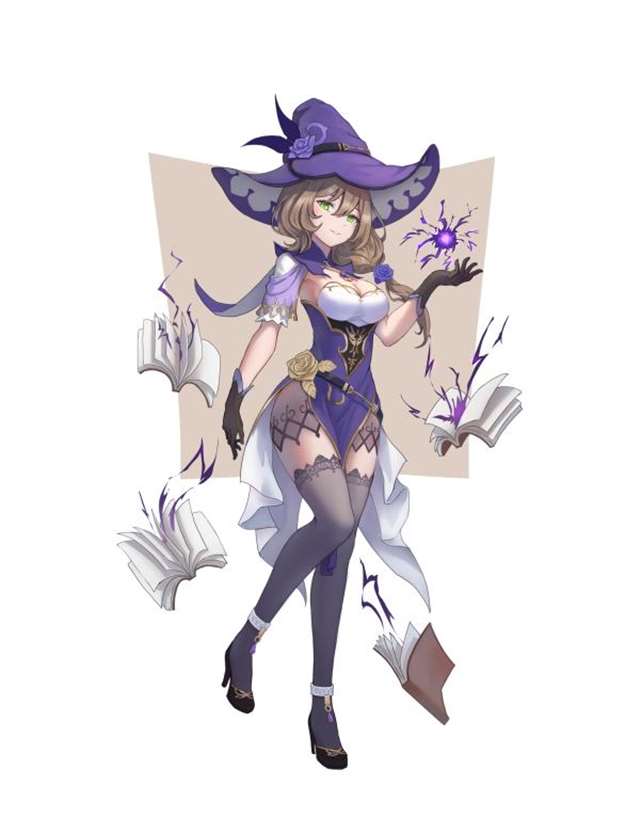 长弓燧龙原神本子壁纸高清图无水印