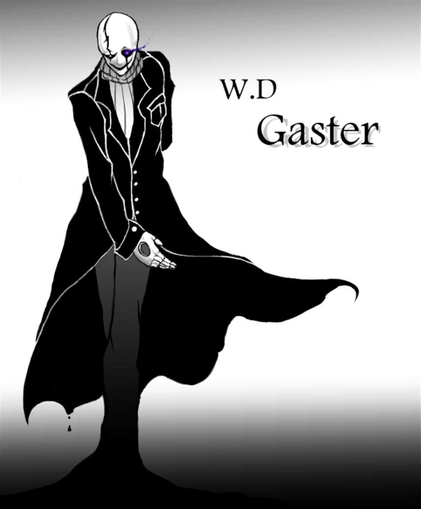 W. D. GASTER传说之下精美人物图包 (w.d. gaster篇)