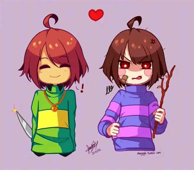 玛菲特x frisk cp头像