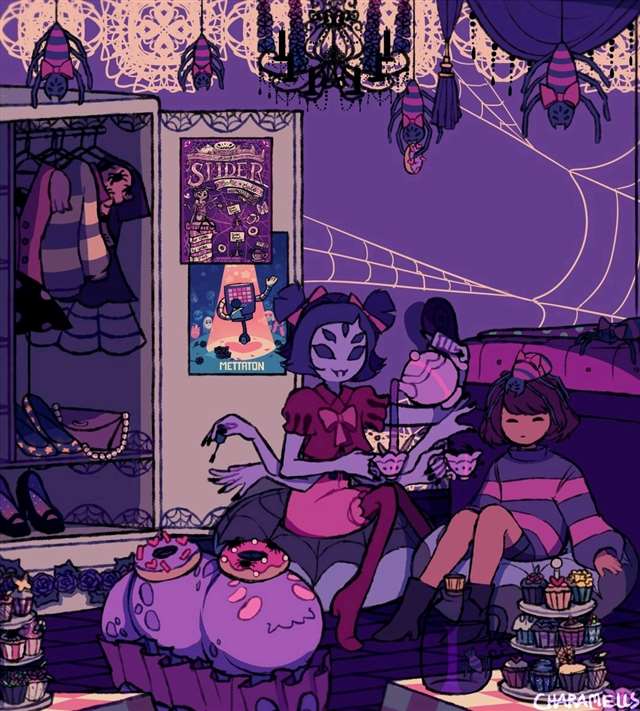 undertale蜘蛛茶会muffettrz