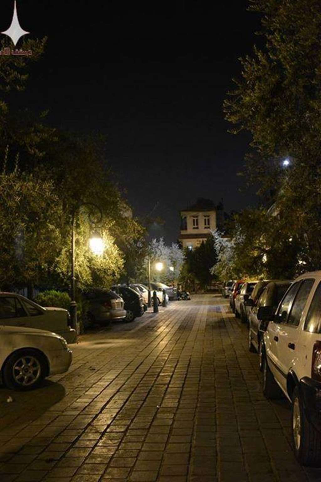 9月初,大马士革的静谧夜景,尽情享受和平吧