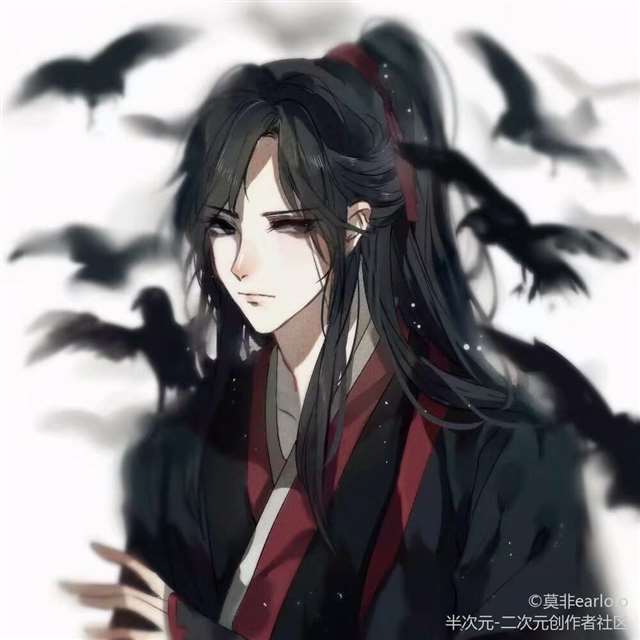 魔道祖师魏婴用避尘捅自己嘟嘴装痛,