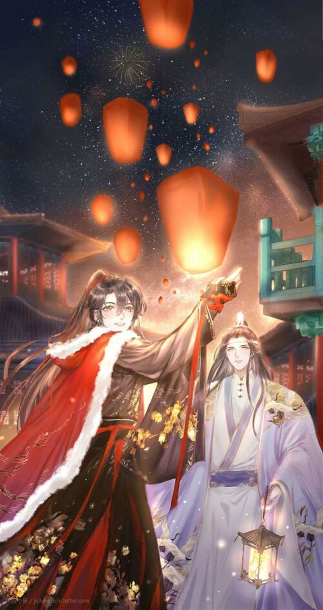 魔道祖师忘羡污到爆的长图