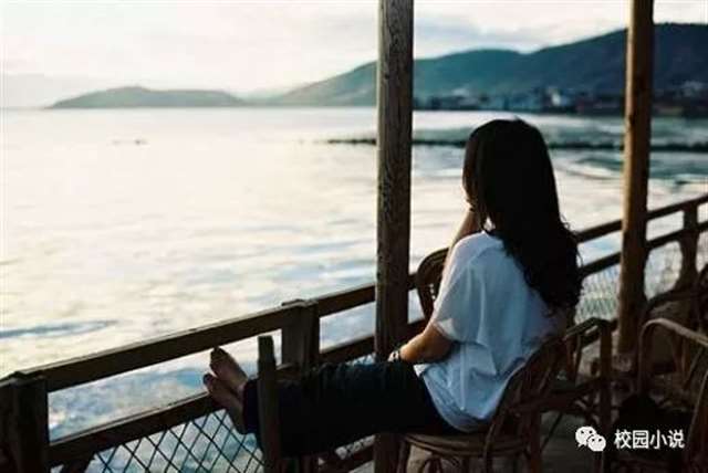 伤感唯美意境女生背影图片