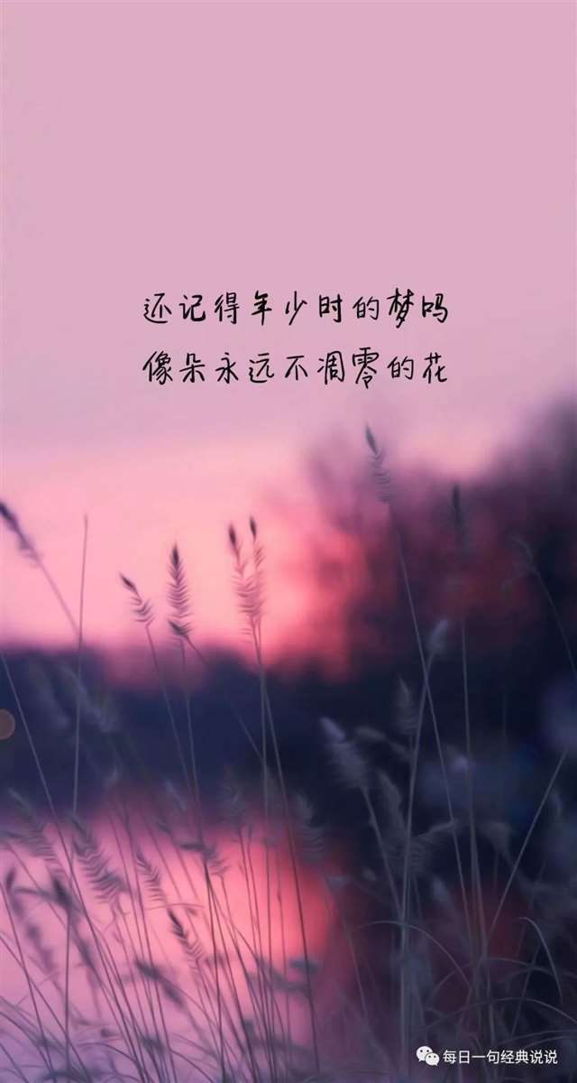 朋友圈里特别戳心的句子!