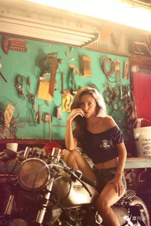  骑摩托车下面有反应 骑动感单车流水了