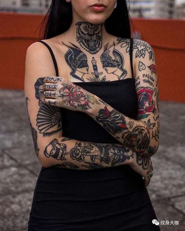 为什么很多看起来很文静乖乖的女孩子纹身?