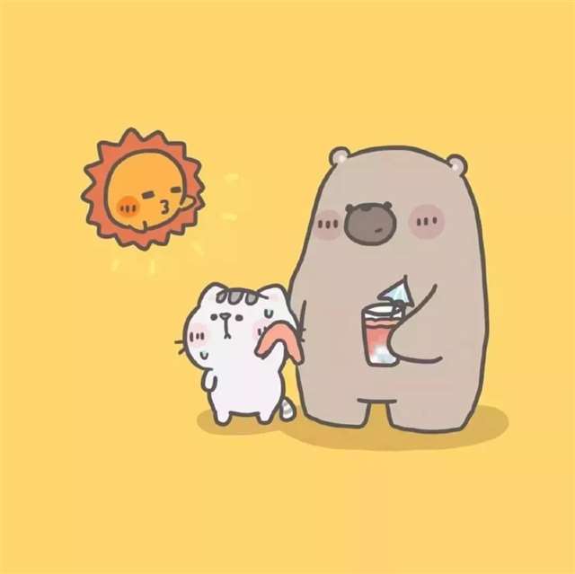 情侣头像:想和你站在海边,牵手看夕阳~