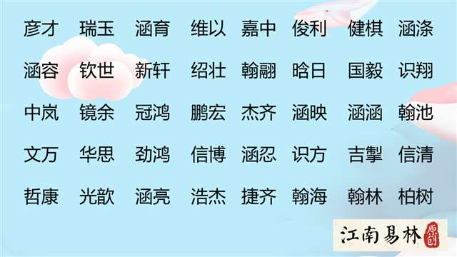 小众且适合取名的字