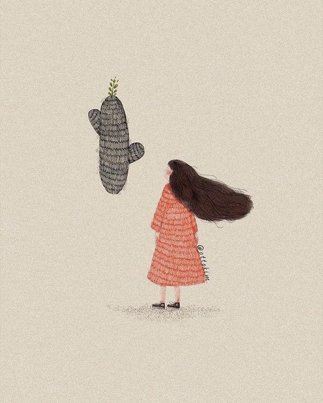 心疼憋屈自己的句子，深夜勿看，容易哭！