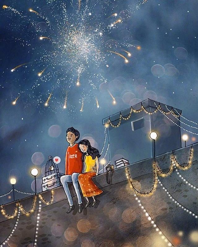 朋友圈秀恩爱文案，特别甜蜜，一句顶十句！