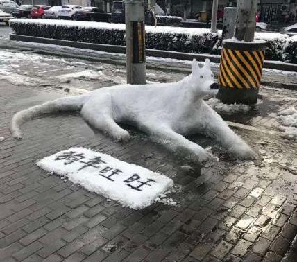 搞笑的雪人造型唯美图片大全
